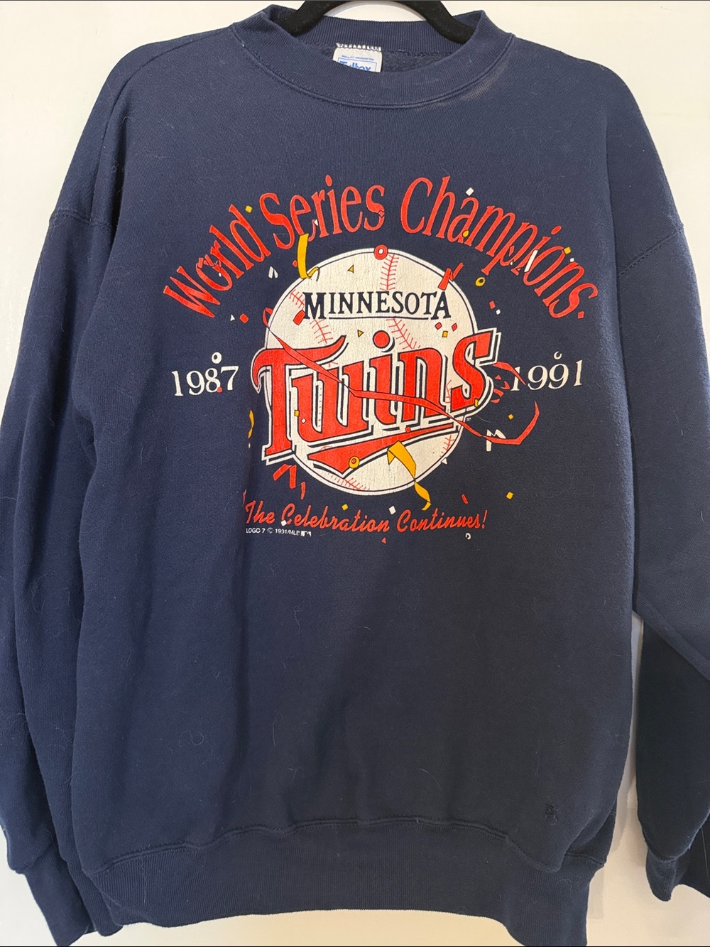 Vintage 80s Minnesota Twins World Series Crewneck Sweatshirt